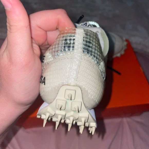 Nike X Off-White Waffle Racer SP "Electric Green" Sneakers - Picture 5 of 16